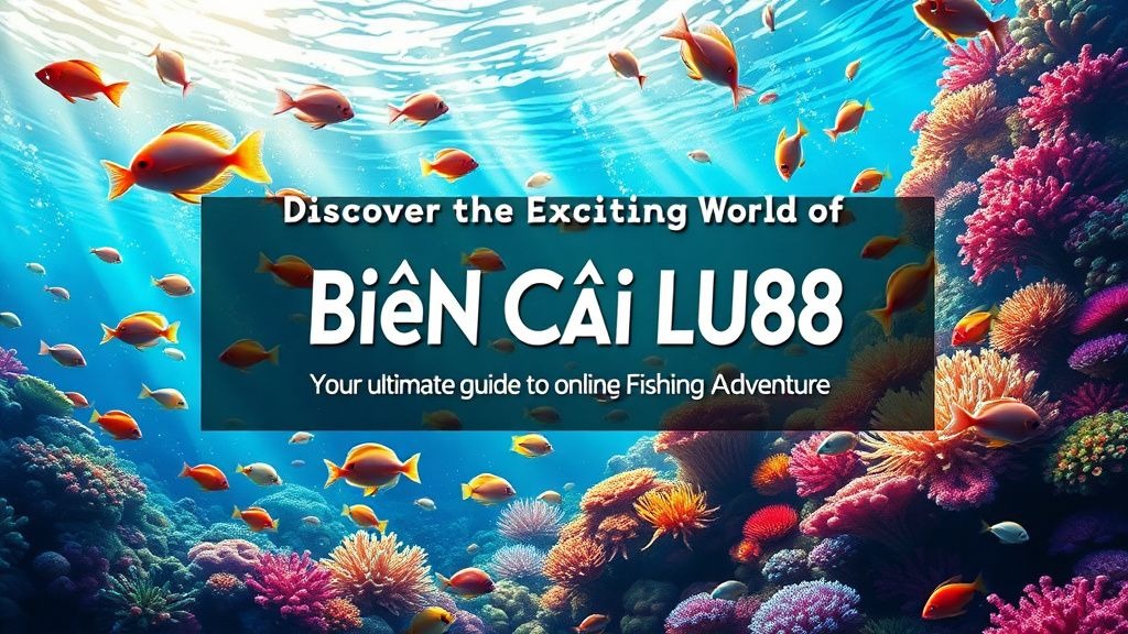 Discover the Exciting World of Bắn Cá Lu88 - Your Ultimate Guide to Online Fishing Adventure
