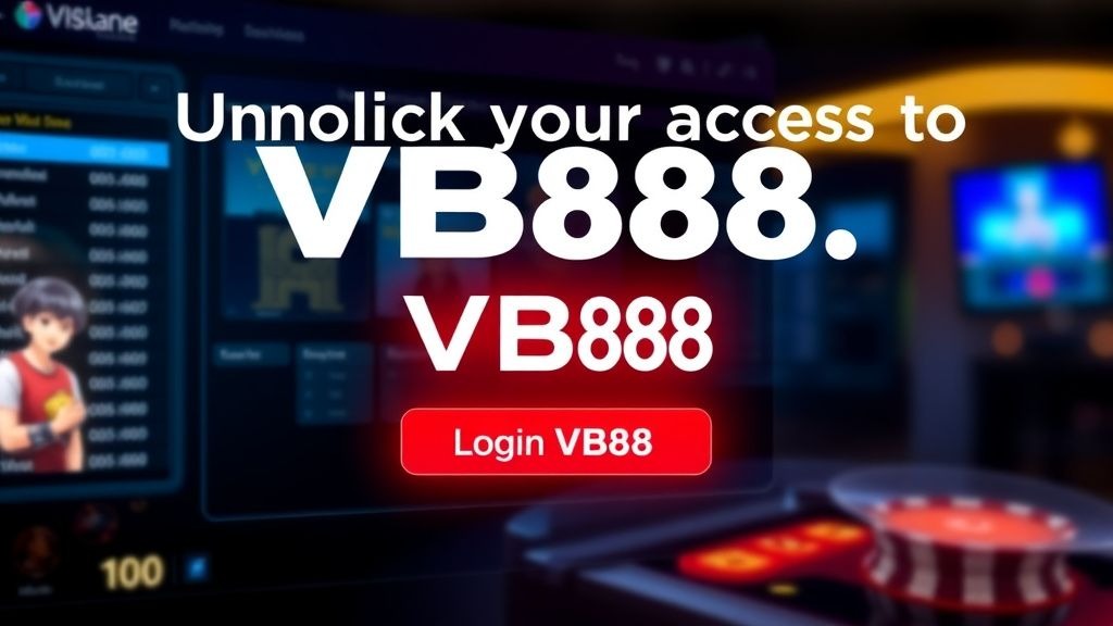 Unlock Your Access - Đăng nhập VB88 for a Seamless Online Entertainment Experience