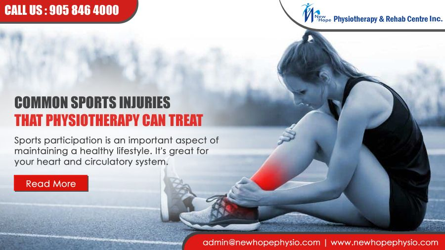 The 5 Most Common Sports Injuries — and How Physiotherapy Helps You Recover Faster