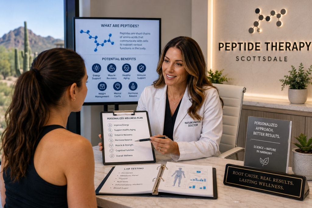 What to Expect From Your First Peptide Therapy Consultation in Scottsdale?