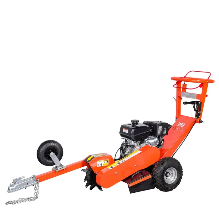 Most of the damage a stump grinder does happens to things that were never the stump