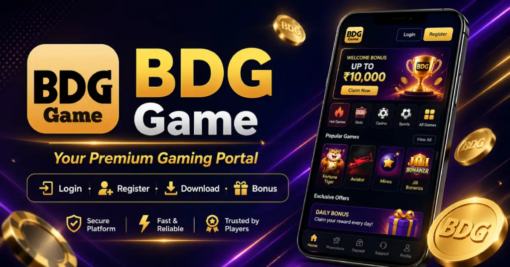BDG Net Desktop Experience for Everyday Players