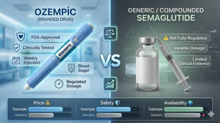 Compounded Semaglutide vs. Brand-Name Ozempic in Canada: What’s the Difference and Is It Safe?