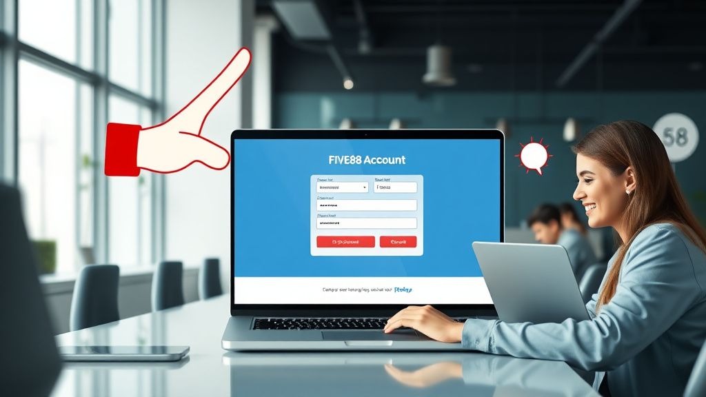 Đăng ký five88 - Khám phá nền tảng cá cược trực tuyến uy tín hàng đầu cùng trải nghiệm tuyệt vời