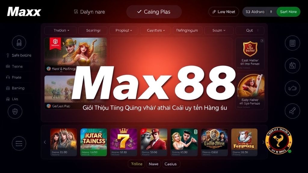 Giới thiệu Max88 – Nhà Cái Đáng Tin Cậy Hàng Đầu Trong Thị Trường Cá Cược Việt Nam