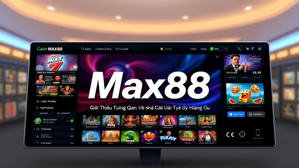 Giới thiệu Max88 – Nhà Cái Đáng Tin Cậy Hàng Đầu Trong Thị Trường Cá Cược Việt Nam