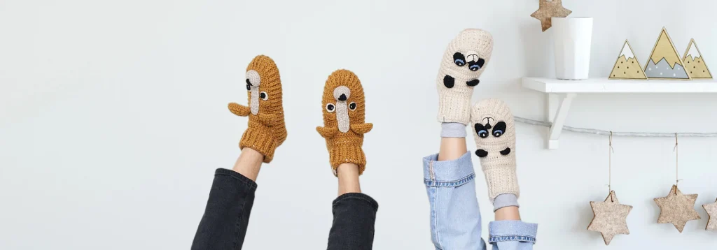 warm animal Slippers that are gentle on wooden floors