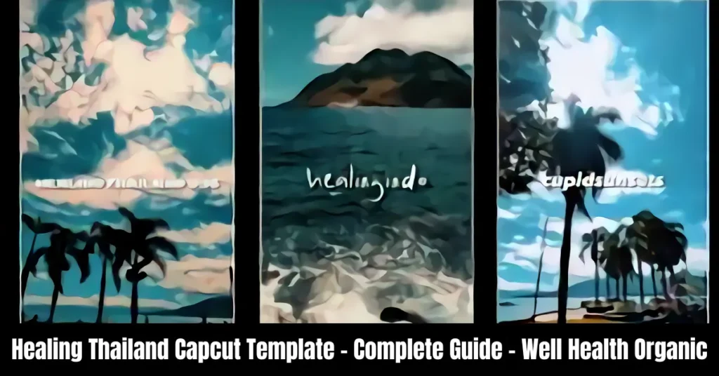 Healing Thailand Capcut Template - Complete Guide - Well Health Organic