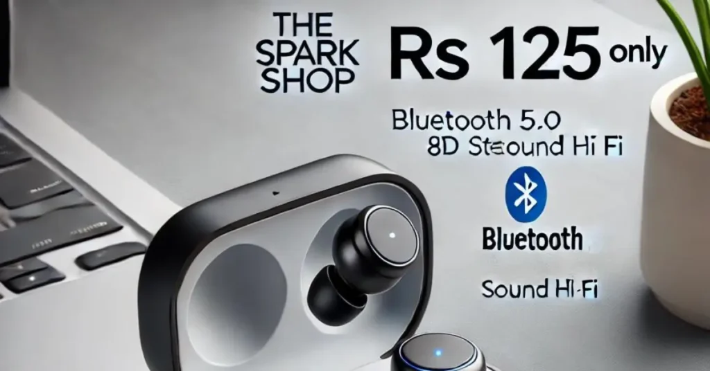 Rs 125 Only Wireless Earbuds, Bluetooth 5.0 8d Stereo Sound Hi-Fi Thesparkshop.in - Well Health Organic