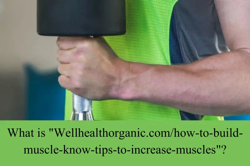 what is wellhealthorganic.com-how-to-build-muscle-know-tips-to-increase-muscles