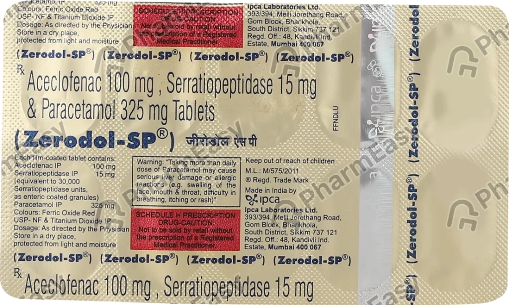Zerodol-SP Tablet Uses: Benefits, Dosage, and Side Effects